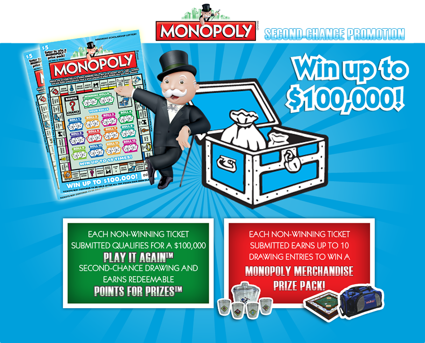 Monopoly Second-Chance Promotion