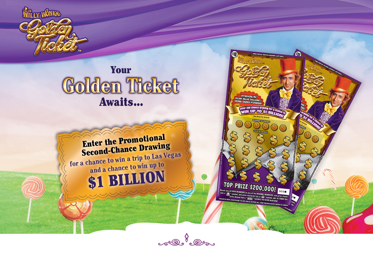 Willy Wonka Golden Ticket
